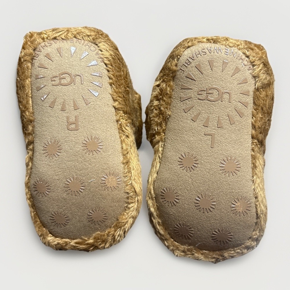 Ugg Unisex Bixbee Baby Fur Booties Size 0/1 - Picture 5 of 6